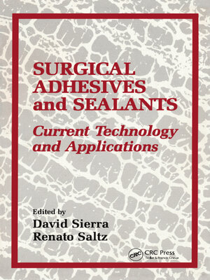 cover image of Surgical Adhesives & Sealants